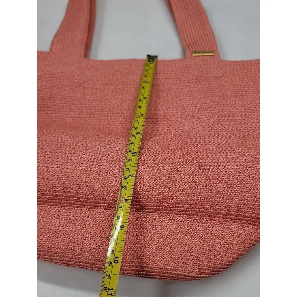 Eric Javits Straw Tote Bag - Pink